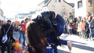 Fasnet clips in slow motion [upl. by Susej]