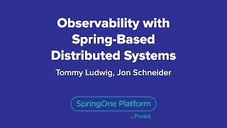 Observability with SpringBased Distributed Systems [upl. by Delanty]