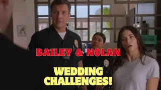 Nolan and Bailey Wedding Challenges I The Rookie 06x01 [upl. by Gnauq]