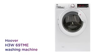 Hoover H3W69TME NFC 9 kg 1600 Spin Washing Machine  White  Product Overview  Currys PC World [upl. by Yumuk]