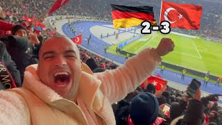 DEUTSCHLAND VS TÜRKEI  STADIONVLOG 🇩🇪🇹🇷 TÜRKEN ÜBERNEHMEN BERLIN [upl. by Ailalue347]