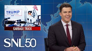 Weekend Update 2024 Presidential Election Trumps MSG Rally  SNL [upl. by Halli870]