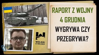 UKRAINA RAPORT z WALK 4 GRUDNIA 2023 MAPA Ukraina  wygrywa czy przegrywa wojnę Odpowiedź [upl. by Aiekam583]