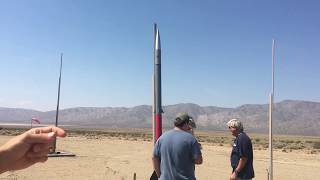 High Power Rocket Launch at Friends of Amateur Rocketry 112817 [upl. by Eiramanna]