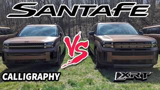 2024 Hyundai Santa Fe SHOWDOWN  Rugged XRT vs Luxury Calligraphy [upl. by Spatz]