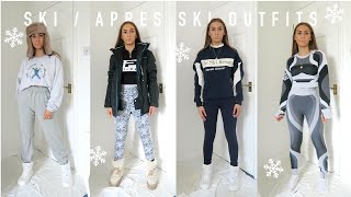 WHAT I WORE SKIING⛷❄️ APRES SKI OUTFIT IDEAS  PACK WITH ME [upl. by Eetnuahs44]