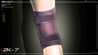 Genouillère ZAMST ZK7  protection des ligaments croisés [upl. by Pasol]