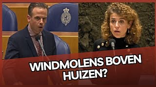 PVVer Kops laat klimaatminister stotteren amp stamelen Windmolens boven huizen [upl. by Nunciata]