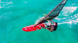 EPIC SLALOM Windsurfing on SARDINIA [upl. by Urba]