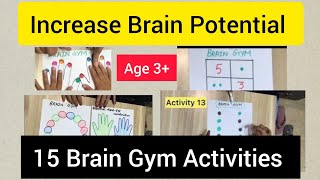 15 brain gym activities [upl. by Alic724]