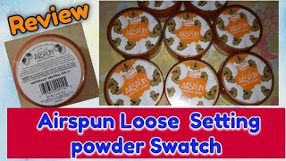 Coty Airspun Loose Setting Powder Review  Coty Airspun Vs Laura Mercier Setting Powder [upl. by Alarick]