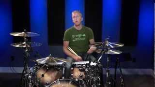 Developing The Left Foot  Free Drum Lessons [upl. by Elrahc]