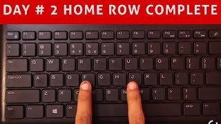 English typing lesson 2complete free course touch typing keyboard [upl. by Laverne]