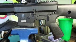 gun video 43 KE Arms KP15 Monolithic AR Lower Assembly [upl. by Gram]