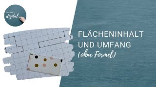 Flächeninhalt und Umfang  das bedeuten die Begriffe [upl. by Zirkle]