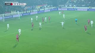 UEFA Nations League  Serbia  Denmark 00  Highlights  Leskovac 18 11 2024 [upl. by Sabu]