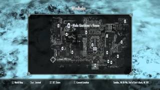 Where is Viola Giordanos house  Skyrim [upl. by Enialb]