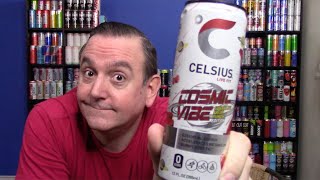 Celsius Cosmic Vibe Energy Drink Review [upl. by Sasnett]