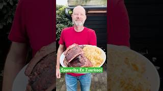 Rookworst spareribs met zuurkool [upl. by Ibor223]