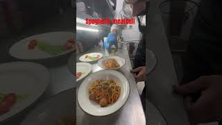 ￼ How to make spaghetti meatball plateshorts viralvideo ytviral ￼ [upl. by Ardien145]