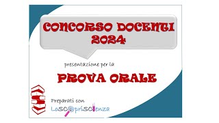 Presentazione ppt per prova orale concorso docenti 2024 [upl. by Aihsenal]