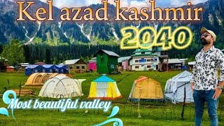 Kel Azad Kashmir  beautiful and amazing village  neelum valley trending travel bikeride [upl. by Lunette]