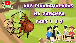 Ang Pinakamalakas Na Gagamba Pt 1 2 amp 3 Compilation  Pinoy Animation [upl. by Shannah]