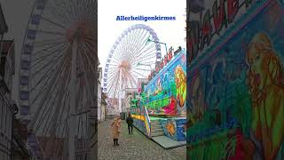 🇩🇪 Allerheiligenkirmes Soest 06112024 🎉🎡🎠 Allerheiligenkirmes Soest Kirmes Funfair Germany [upl. by Ennairak862]