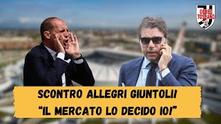 ESCLUSIVO Allegri non ci sta ma Giuntoli mette in chiaro le cose [upl. by Nilreb958]