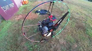 Morning flight with CloudKickerRyan  ParamotorIRL [upl. by Lord]