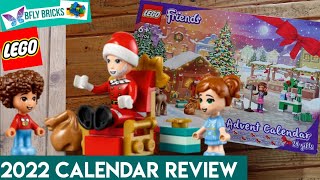 LEGO 2022 Friends Advent Calendar FULL unboxing and review [upl. by Kory494]