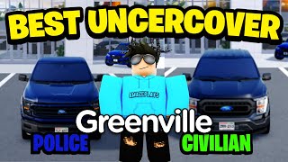 Best UNDERCOVER POLICE CAR In Greenville ROBLOX [upl. by Stanton278]