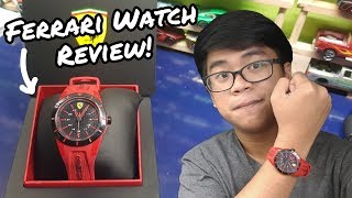 Scuderia Ferrari Watch Review  Drifters Extras [upl. by Akimad126]