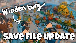 Making a Save File  Windenburg Update  The Sims 4 [upl. by Ellezig939]