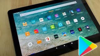 How to Install Google Play Store In Amazon fire tablets the easiest way update of 2024 [upl. by Ayhtak]