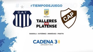 TALLERES vs PLATENSE  Liga Profesional  Fecha 5  Cadena 3 Argentina [upl. by Wendin]