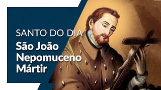 São João Nepomuceno Mártir  Santo do Dia 16 de Maio [upl. by Aihsem56]