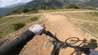 POV Track Preview Panticosa DH 2024 IXS Cup Trainings day [upl. by Inaffets]