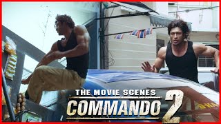 Commando Hindi Movie Vidyut Jammwal  Adah Sharma  विद्युत् के लिए surprise उस पर महंगा पड़ा [upl. by Annairt538]