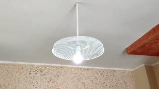 Come fare un lampadario con un ventilatore [upl. by Joselow470]