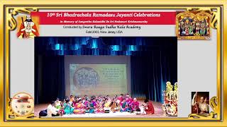 Swara Raga Sudha Kala AcademyRamadasu Jayanti 202410th AnniversaryDay 1 in NJ USA  inperson [upl. by Aleacem]