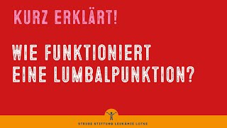 Wie funktioniert eine Lumbalpunktion [upl. by Charity117]