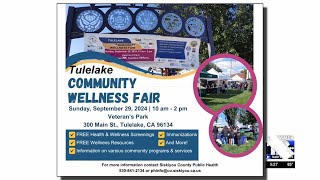 Third Annual Tulelake Community Wellness Fair is set for next weekend [upl. by Pahl]