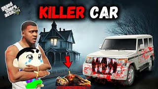 GTA 5  Franklin New Car Is A Cursed Killer Car In GTA 5  Franklin amp Shinchan  GTA 5 Gameplay [upl. by Zacks561]