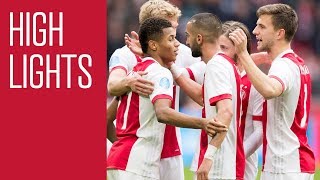 Highlights Ajax  sc Heerenveen [upl. by Nomad787]