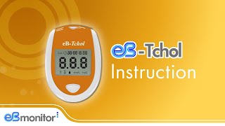 V2023 eBTchol Blood Cholesterol Meter  Instruction Video  CVD Care  eBmonitor® by Visgeneer [upl. by Marc]