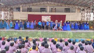 DAV HIGH SCHOOL KTPS PALVANCHA CHILDRENS DAY CELEBRATIONS DANCE PERFORMANCE BY CLASS II STUDENTS [upl. by Castara]