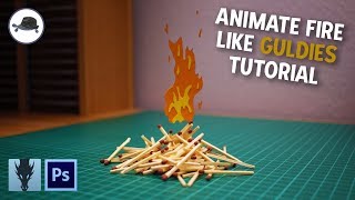 GULDIES Stop Motion Paper Fire FULL TUTORIAL [upl. by Bobseine462]