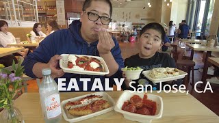 WHAT TO EAT  Eataly Silicon Valley  San Jose CA [upl. by Sherman]