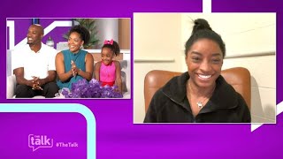 Simone Biles Surprises 5YearOld Super Fan Nova  The Talk [upl. by Friederike]